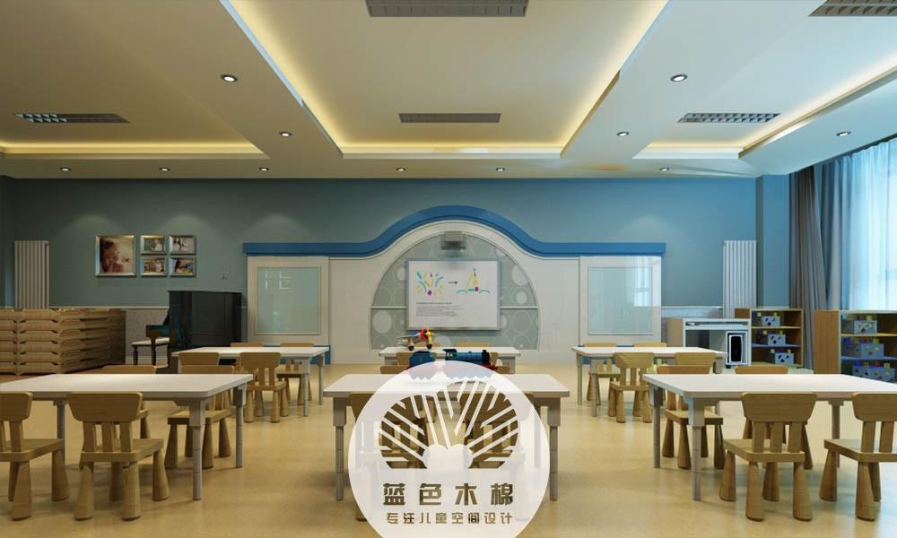 北京大风车双语幼儿园 蓝色木棉的温馨空间