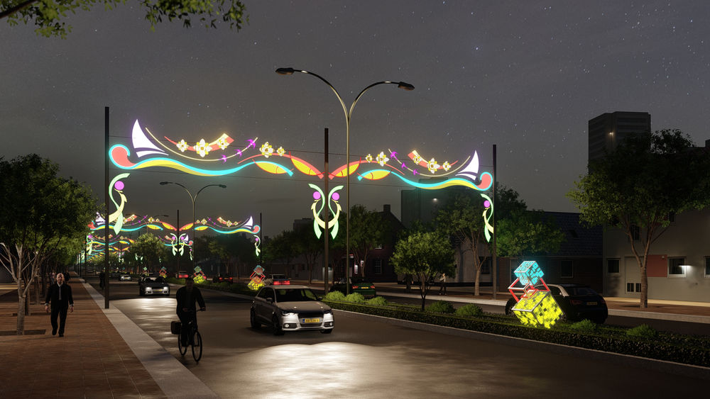 Lunar New Year decoration 2024.concept