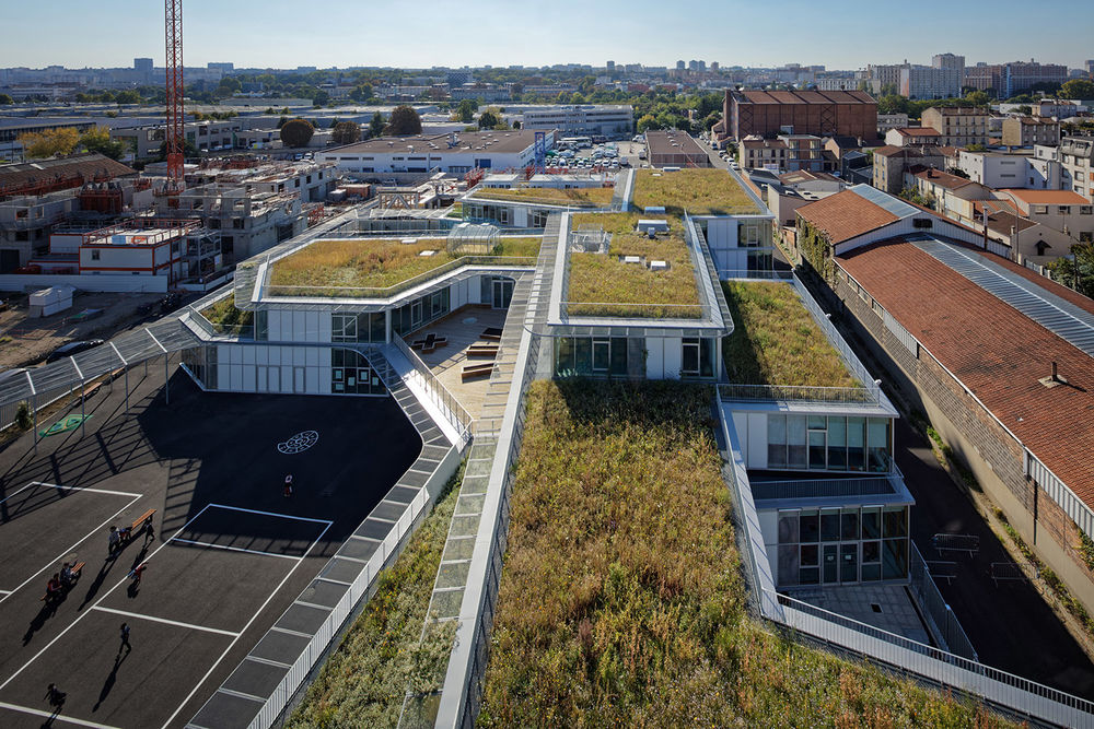 Rosalind Franklin综合体&学生宿舍，巴黎 / chartier dalix architects