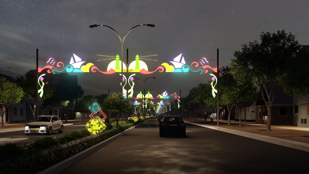 Lunar New Year decoration 2024.concept