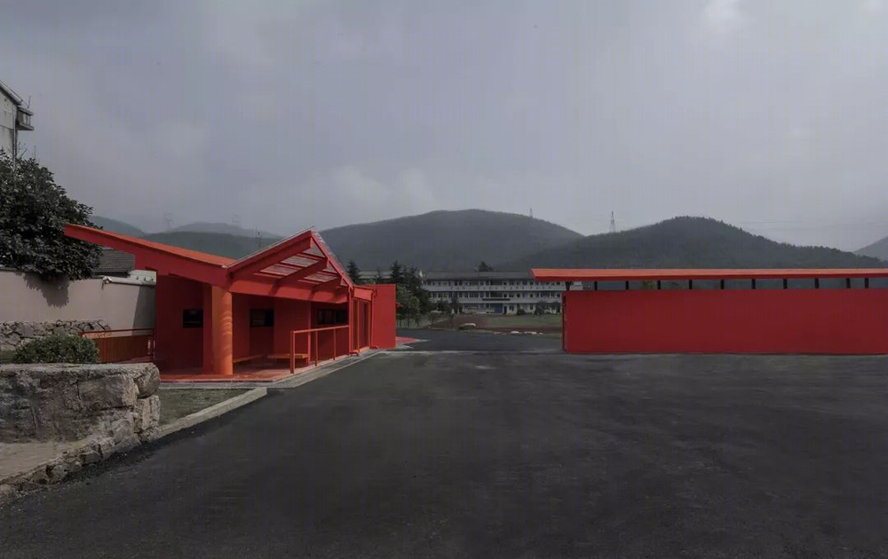 地平线上的红色音符之屋 / 郦文曦 – 里建筑事务所