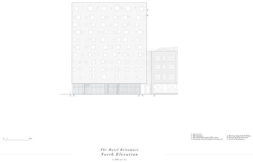 Britomart酒店，奥克兰 / Cheshire Architects