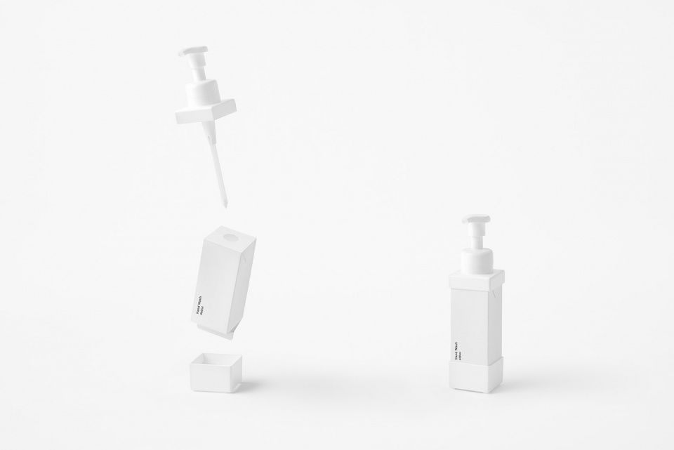 nendo 设计可多次填装洗手液、洗发水和沐浴露的环保补充容器