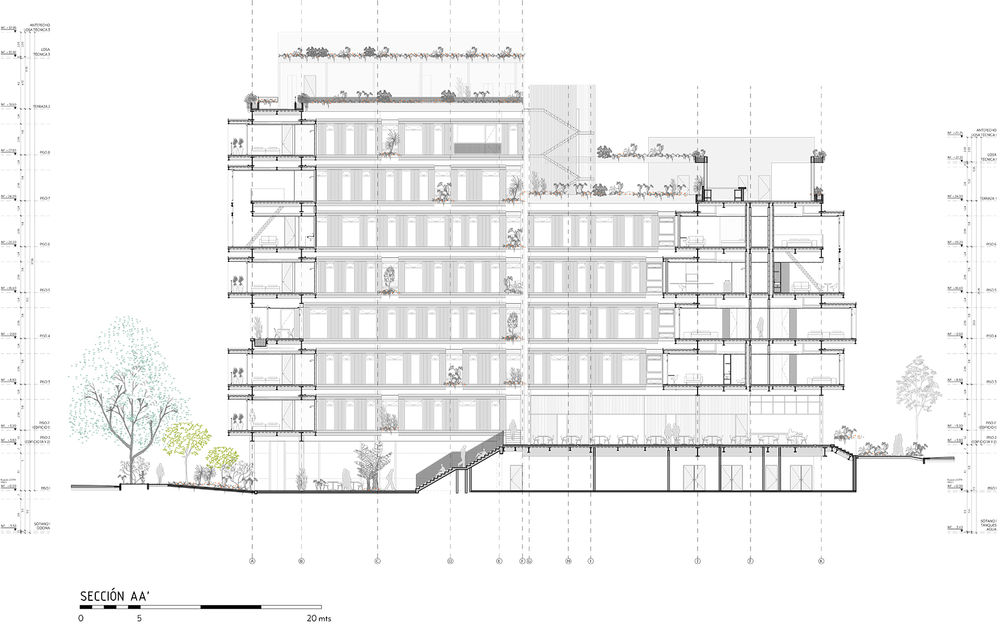 麦德林Click Clack酒店，哥伦比亚 / Plan:B Arquitectos