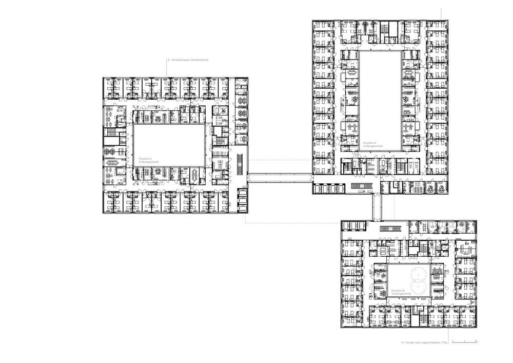 Landesklinikum Thermenregion Mödling / Architekt Katzberger + Habeler & Kirchweger Architekten