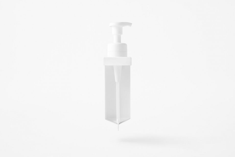 nendo 设计可多次填装洗手液、洗发水和沐浴露的环保补充容器