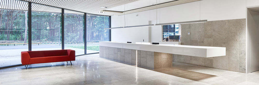 佳能生产印刷总部室内设计，荷兰 / M+R interior architecture