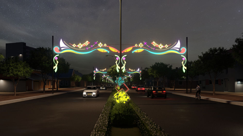Lunar New Year decoration 2024.concept