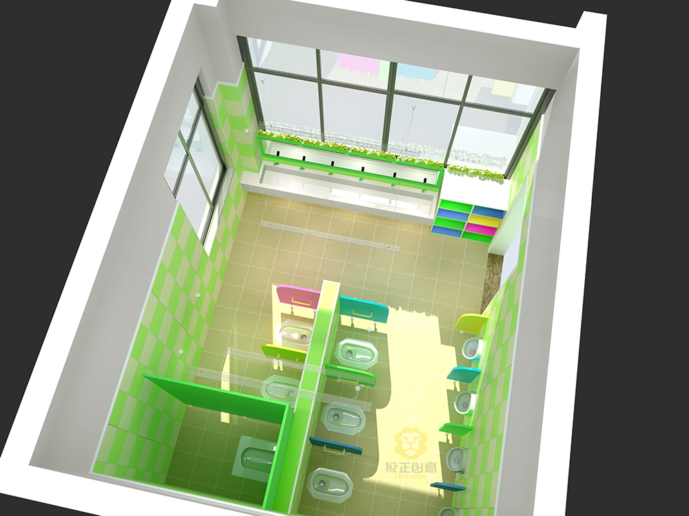 幼儿园装修设计|香港伟才幼儿园(梅州分校)|极正创意