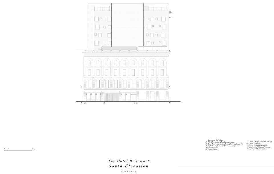 Britomart酒店，奥克兰 / Cheshire Architects