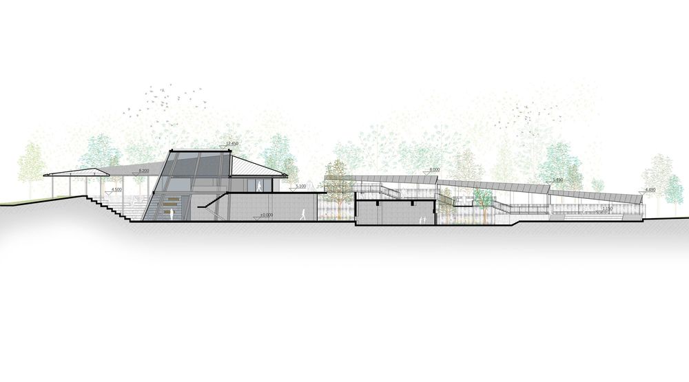 The Jianshi Station & the Tingyun Station / TJAD Original Design Studio