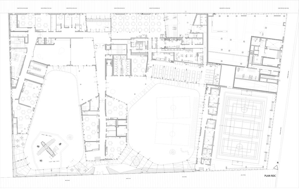 Rosalind Franklin综合体&学生宿舍，巴黎 / chartier dalix architects