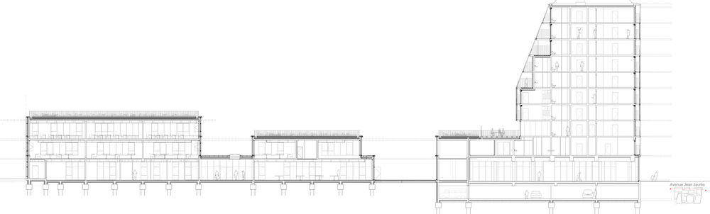 Rosalind Franklin综合体&学生宿舍，巴黎 / chartier dalix architects