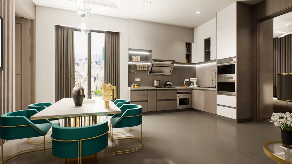 3D Interior Animation - West Canal Residences