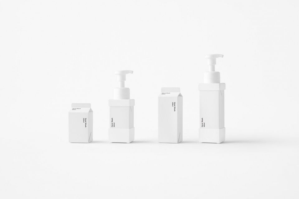 nendo 设计可多次填装洗手液、洗发水和沐浴露的环保补充容器