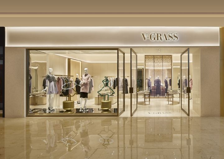 南京德基广场 V Grass 旗舰店——古典与现代的优雅融合