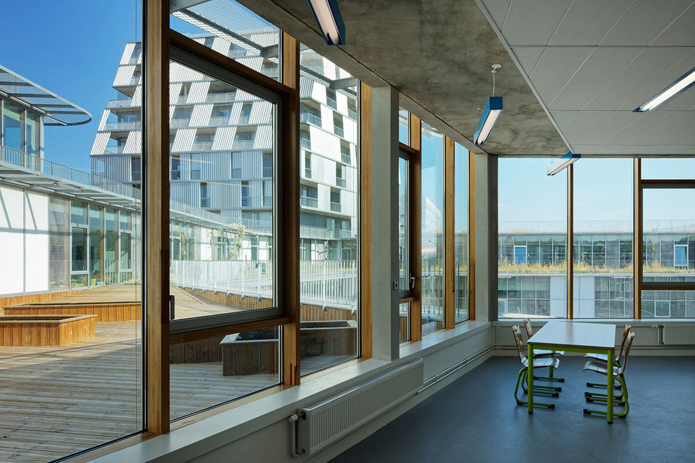 Rosalind Franklin综合体&学生宿舍，巴黎 / chartier dalix architects