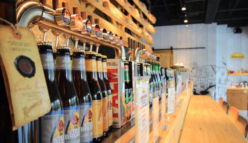 大直区旗舰咖啡店，工业风混搭异国风情