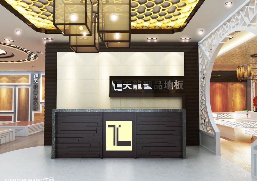 天龙集团展厅