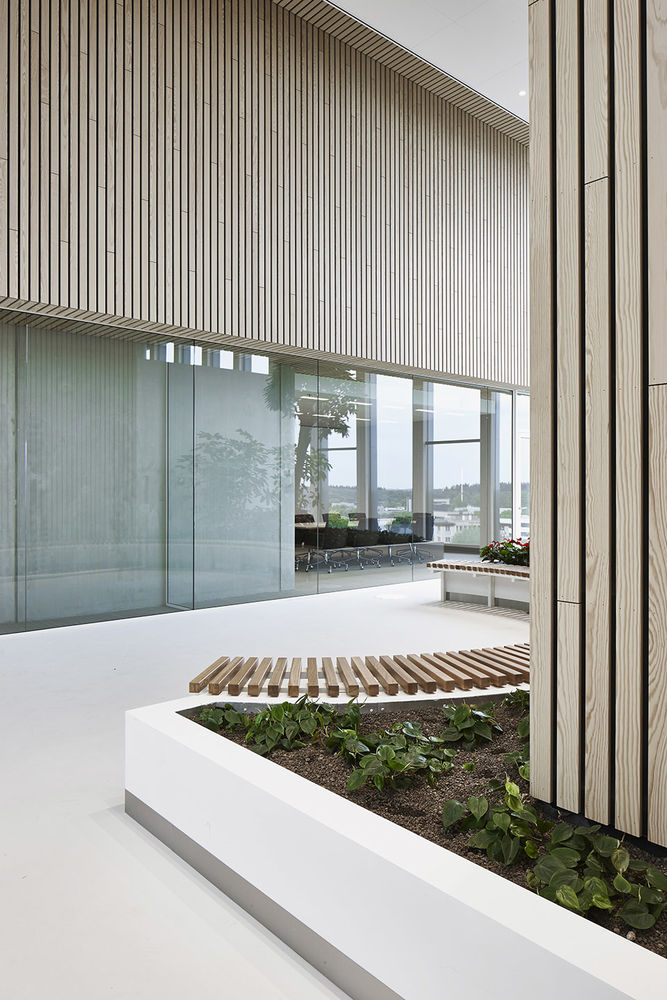 佳能生产印刷总部室内设计，荷兰 / M+R interior architecture