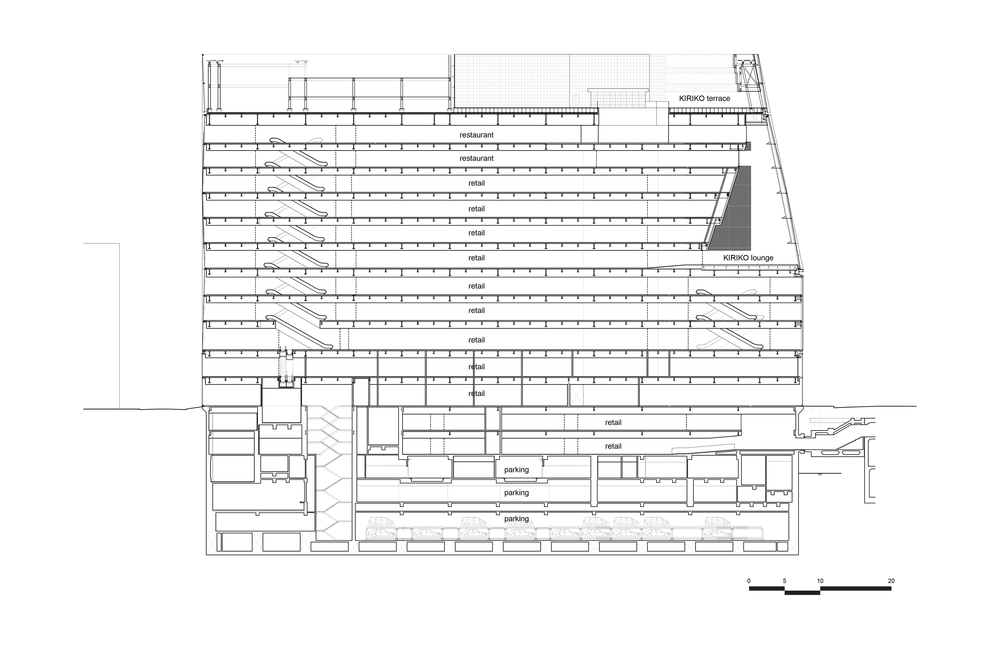 东京银座 Tokyu Ginza Plaza 融合传统与现代的购物商场设计
