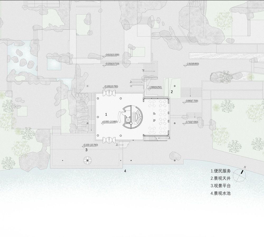 The Jianshi Station & the Tingyun Station / TJAD Original Design Studio