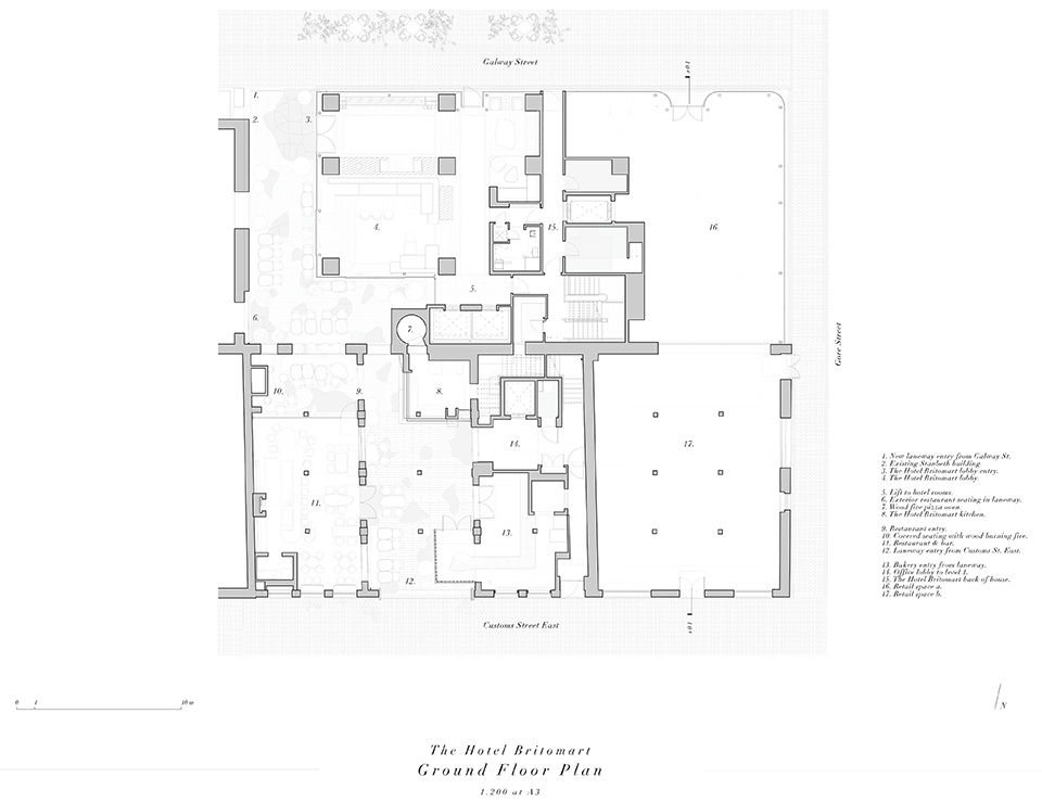 Britomart酒店，奥克兰 / Cheshire Architects