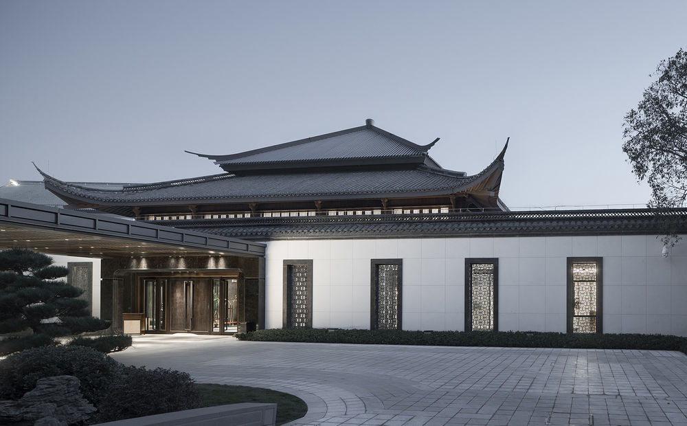 绍兴饭店改扩建提升工程新建大堂建筑设计 / 浙江大学建筑设计研究院