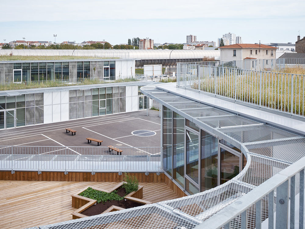 Rosalind Franklin综合体&学生宿舍，巴黎 / chartier dalix architects