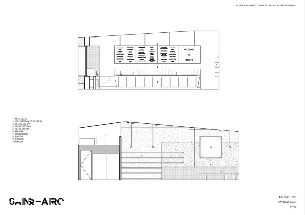 墨西拿冰淇淋店 | Sans-Arc Studio | 2023 | 澳大利亚