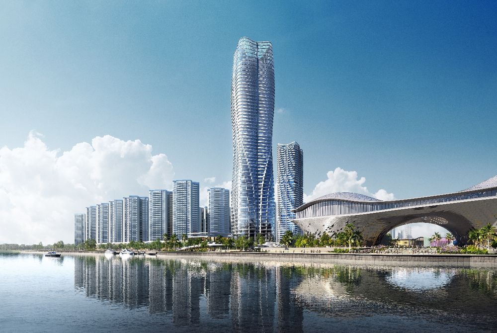 10 Design 打造华南海滨高层建筑，融入龙舞文化元素