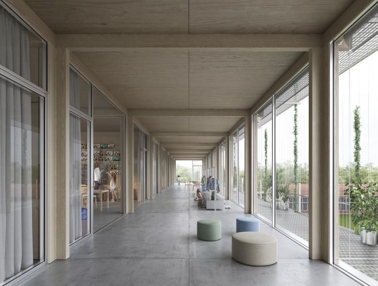Hosoya Schaefer Architects丨Primarschule Christoph Merian丨瑞士