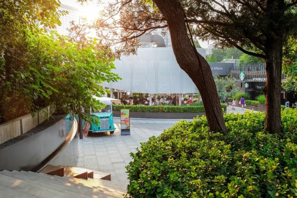 UMS里表都会丨北京朝阳区三元桥里巷InStreet 景观设计 丨中国北京