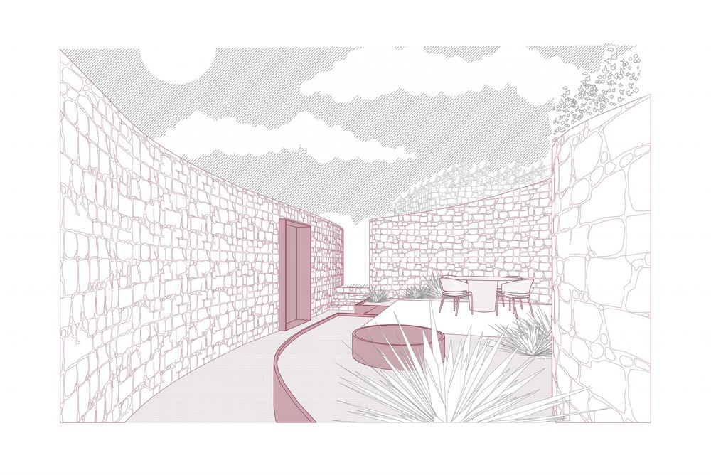 葡萄园中的隐秘庭院，一方浪漫的世外之地 / Marco Maio Architects