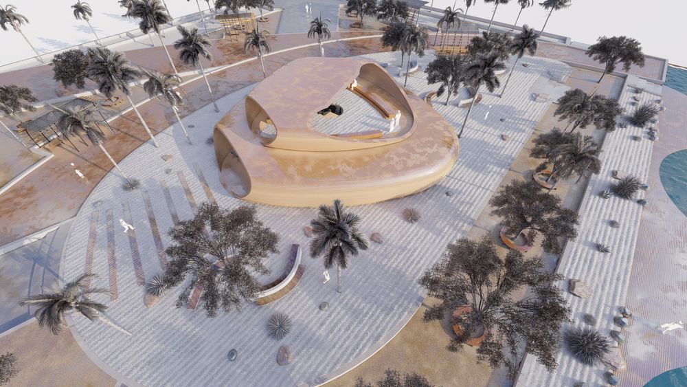 Architectural Model (Beach Restaurant)