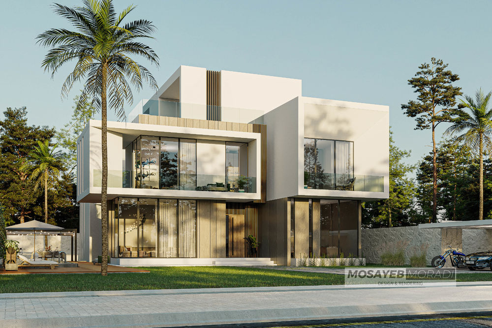 7688 private villa exterior design in dubai
