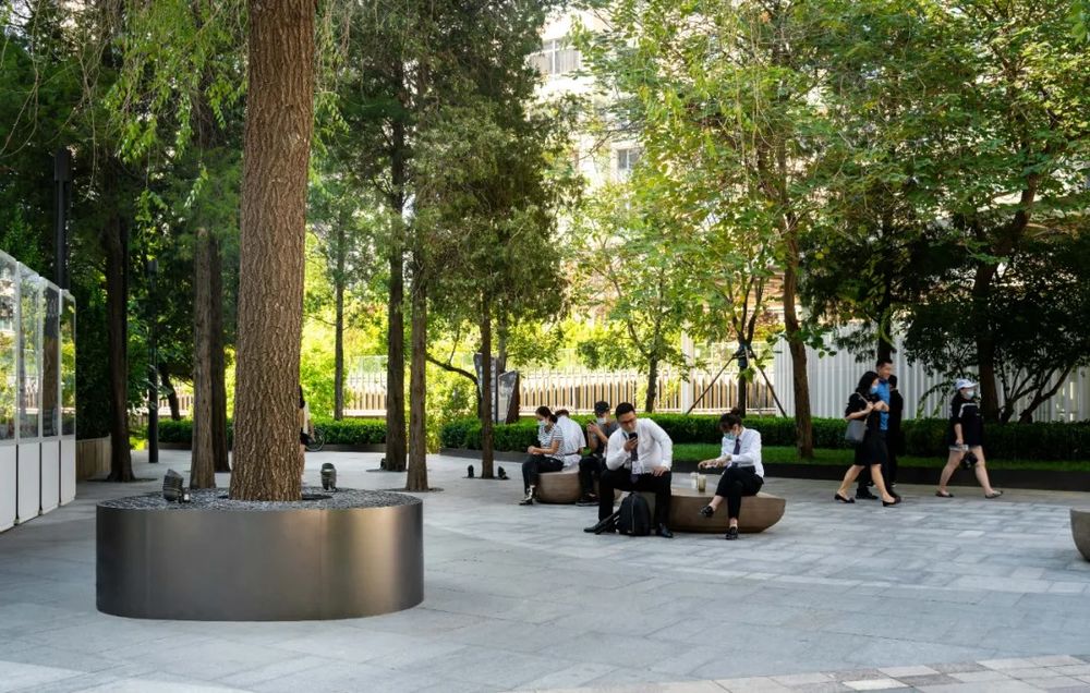 UMS里表都会丨北京朝阳区三元桥里巷InStreet 景观设计 丨中国北京