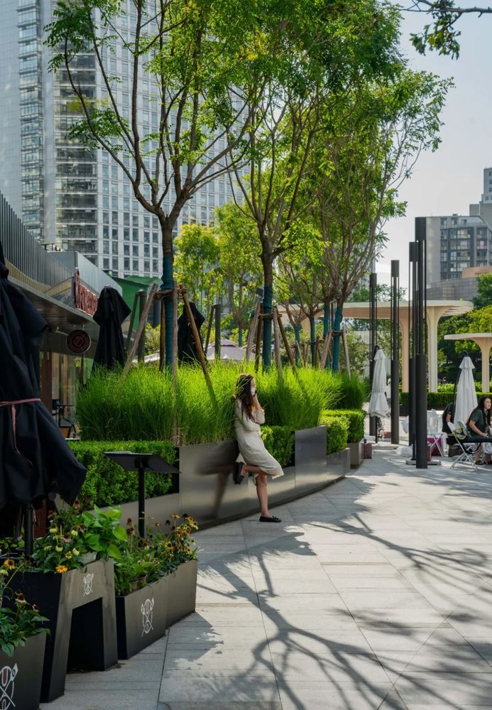 UMS里表都会丨北京朝阳区三元桥里巷InStreet 景观设计 丨中国北京