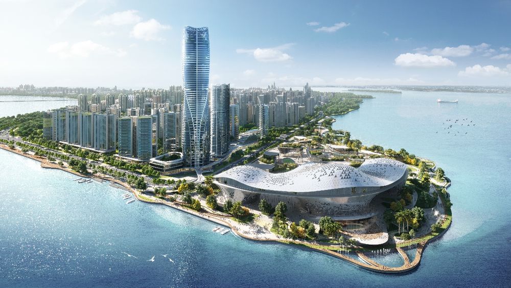 10 Design 打造华南海滨高层建筑，融入龙舞文化元素