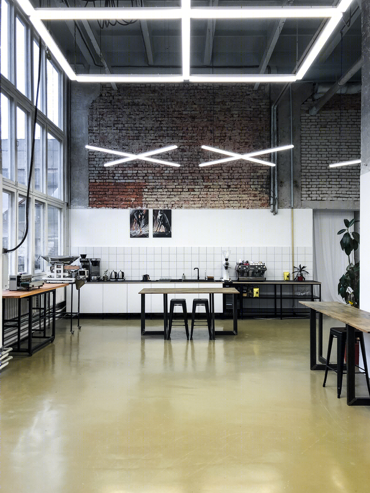 白俄罗斯明斯克 Kitchen Coffee Roasters 生产设施内部工程