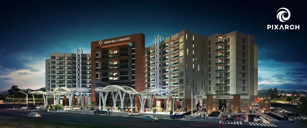 梦幻般的设计，尽在 Madina Mall & Residency