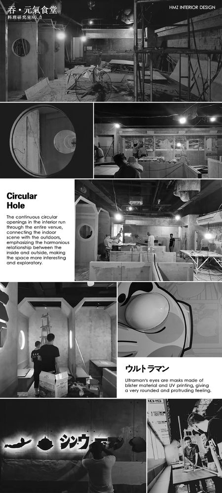 HMZ几何共社丨吞· 元氣食堂 / 宇宙英雄 守护之盾