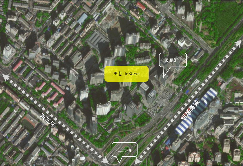 UMS里表都会丨北京朝阳区三元桥里巷InStreet 景观设计 丨中国北京