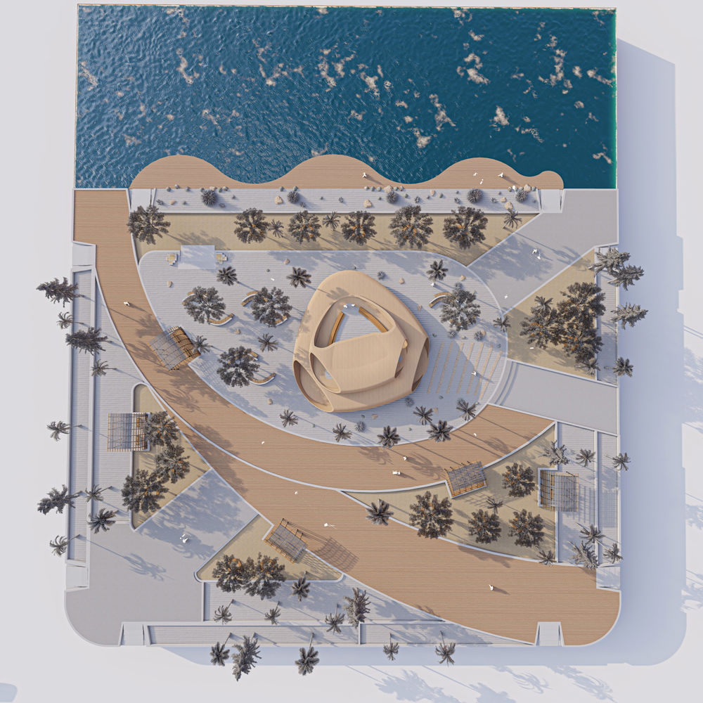 Architectural Model (Beach Restaurant)