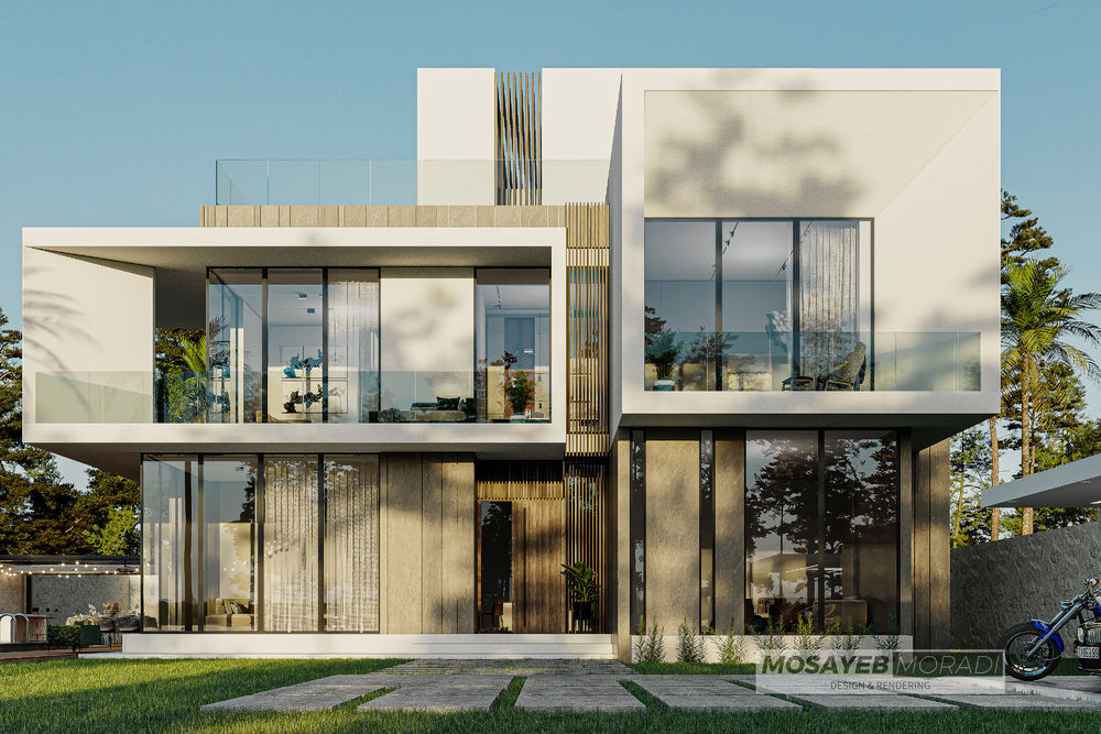 7688 private villa exterior design in dubai