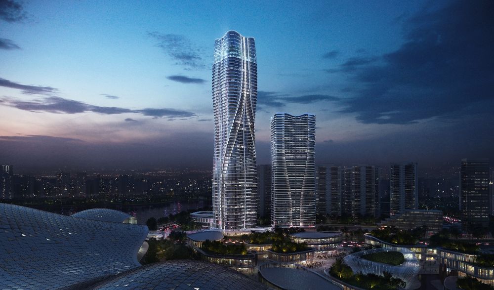 10 Design 打造华南海滨高层建筑，融入龙舞文化元素