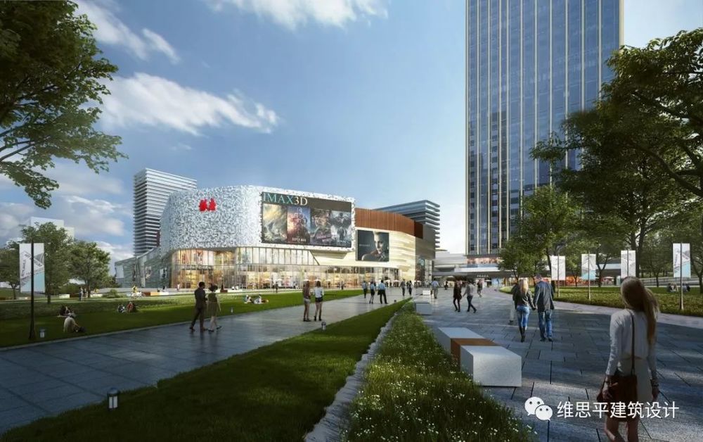日照银座广场 | 公园购物与科创金融相结合的新中心