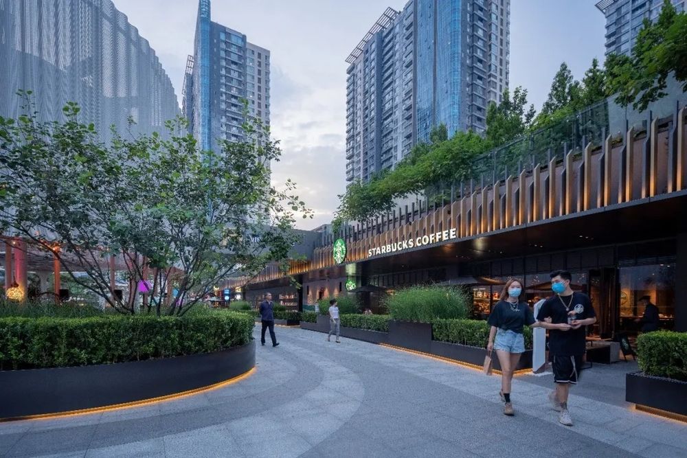 UMS里表都会丨北京朝阳区三元桥里巷InStreet 景观设计 丨中国北京
