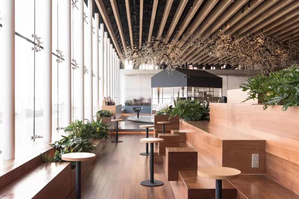 Seesaw Coffee 朝阳大悦城店 | 栈道式下沉设计营造水上庭园意境