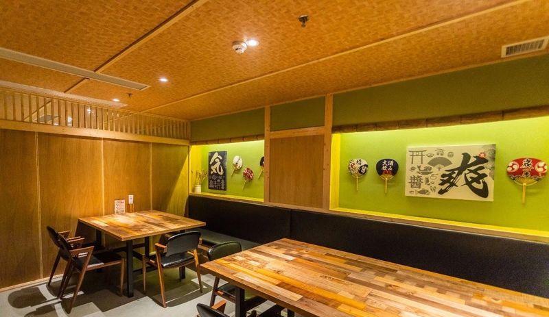 明堂炉端烧容桂店——现代日式风格的人与自然融合